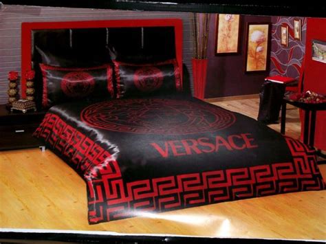 red versace bed sheets|Versace sheets queen.